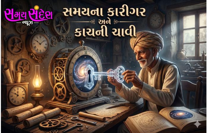 સમયનો કસબી અને કાચની ચાવી.