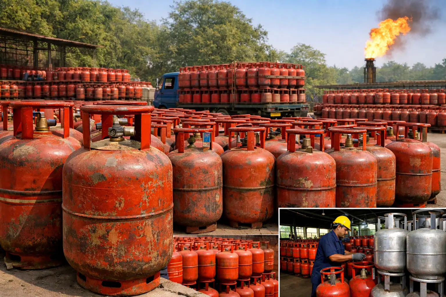 કોમર્શિયલ LPG ગેસ ફરી મોંઘો! 6 મહિનામાં ભાવ લગભગ બમણા, હોટેલ-રેસ્ટોરન્ટ ઉદ્યોગ પર વધશે ભાર