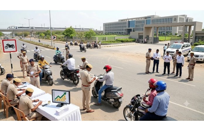 ગુજરાતમાં હેલ્મેટ ડ્રાઈવના ચોંકાવનારા આંકડા: એક મહિનામાં 1.88 લાખથી વધુ વાહનચાલકો સામે કાર્યવાહી, ₹5.21 કરોડનો દંડ વસૂલાયો