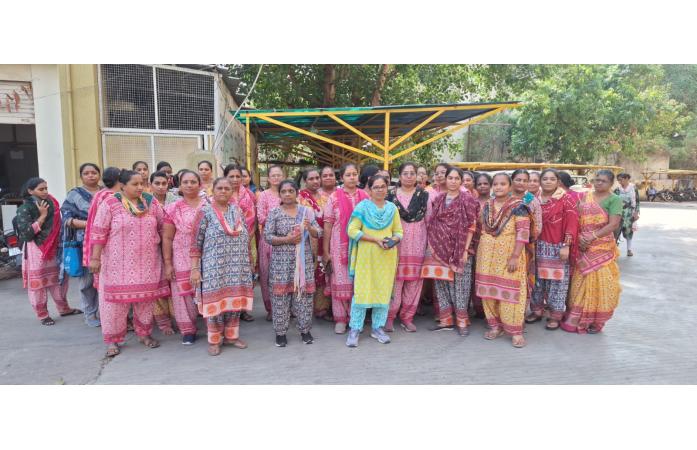 જામનગરમાં આંગણવાડી બહેનોનો રોષ ફાટ્યો : પગાર વિલંબ અને બિલોની સમસ્યાને લઈ કમિશ્નર કચેરીએ ધસી આવ્યા.