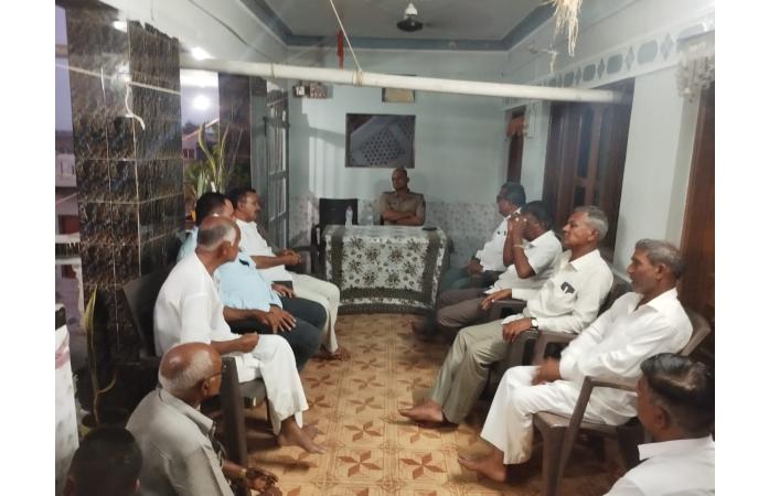 માધવપુર ઘેડ પોલીસની ચિગરીયા ગામમાં સૌજન્ય મુલાકાત : કાયદો-વ્યવસ્થા, જનસહયોગ અને સુખાકારી મુદ્દે ચર્ચા.