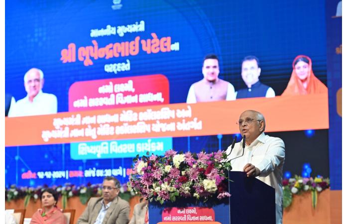 નમો લક્ષ્મી અને નમો સરસ્વતી યોજનાઓનો શિક્ષણ ક્ષેત્રે પ્રભાવ: એક વર્ષમાં વિદ્યાર્થિનીઓની હાજરીમાં 73% અને વિજ્ઞાન પ્રવાહમાં 125%નો વધારો.