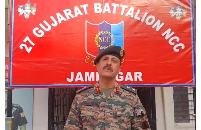 જામનગર NCC ગ્રુપ હેડક્વાર્ટર્સ માટે ગૌરવની ક્ષણ : 42 NCC કેડેટ્સ અગ્નિવીર તરીકે દેશસેવામાં જોડાયા, મેજર જનરલ બિમલ મોંગાએ કર્યું સન્માન.