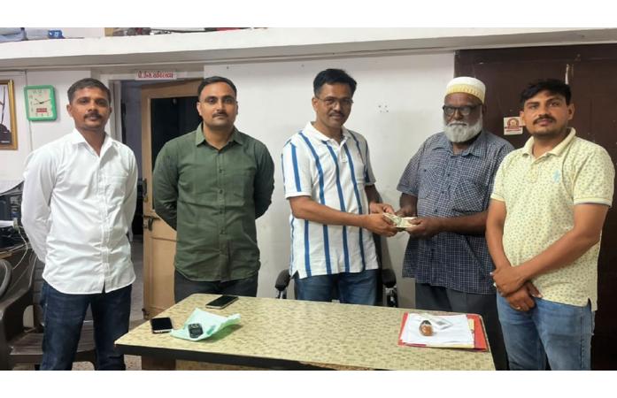 જામનગર પોલીસની સતર્ક કામગીરી રંગ લાવી: ગણતરીની કલાકોમાં ગુમ થયેલા ₹87,950 મળી આવ્યા