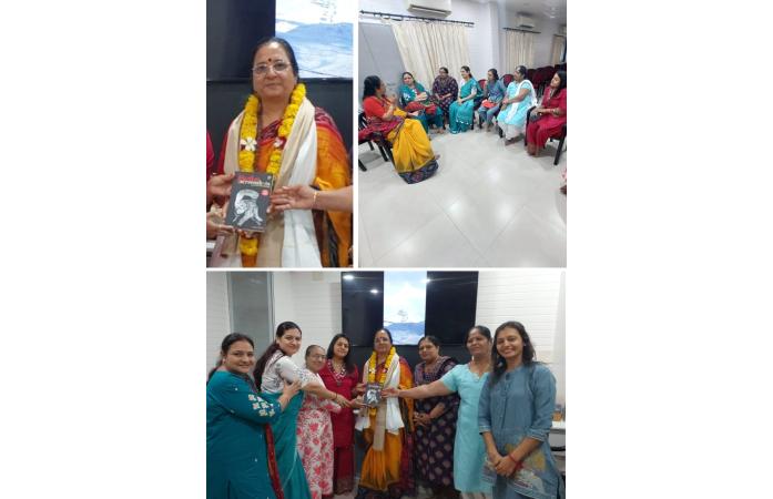 ભારત તિબ્બત સંઘ જામનગર મહિલા વિભાગ દ્વારા કૈલાસ માનસરોવર યાત્રા પૂર્ણ કરનાર ભાવનાબેન પરમારનું સન્માન.