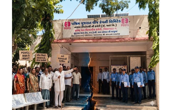 વિસાવદર પીજીવીસીએલ કચેરી સામે માહિતી અધિકાર હેઠળ માહિતી ન આપવાનો આક્ષેપ, અરજદારે પ્રથમ અપીલ કરીને તટસ્થ તપાસની માંગ કરી.