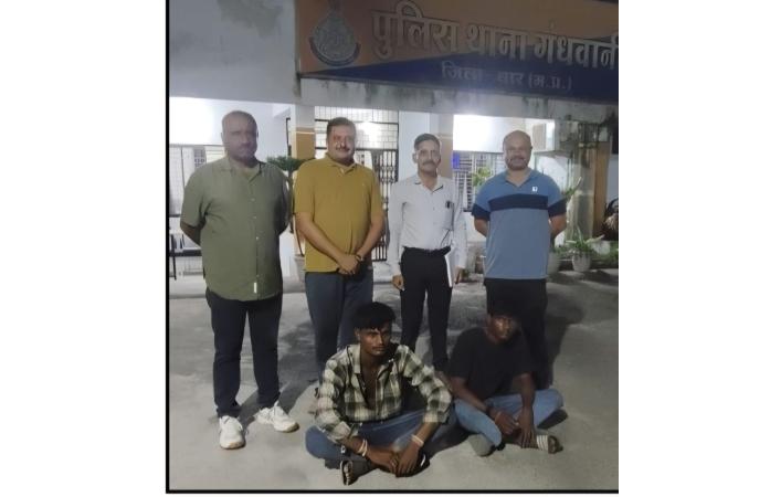 જામનગરના ઘરફોડ ચોરીના ગુનામાં ફરાર બે આરોપી મધ્યપ્રદેશથી ઝડપાયા