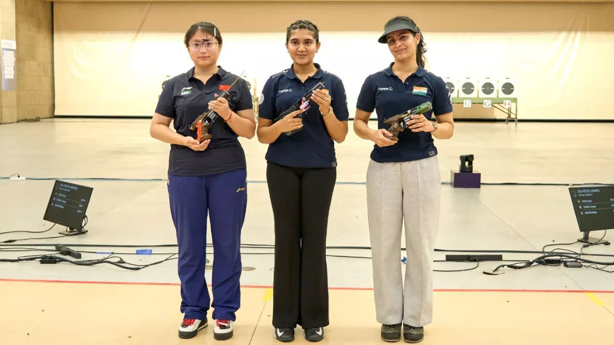 ISSF વર્લ્ડ કપમાં ભારતનો દબદબો યથાવત, એશા સિંહે જીત્યો ગોલ્ડ અને મનુ ભાકરે બ્રોન્ઝ મેડલ