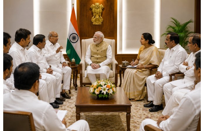 PM મોદી સાથે મુલાકાત કરશે શરદ પવાર જૂથના તમામ સાંસદો, સુપ્રિયા સુલેએ જણાવ્યું કારણ.