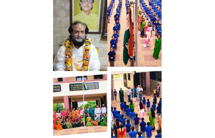 જામનગરની મોટી હવેલી વિદ્યાલયમાં 80મા સ્વાતંત્ર્ય પર્વની ભાવભેર ઉજવણી