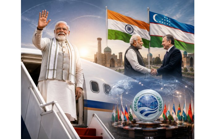 PM મોદી આજે તાશ્કંદ રવાના, SCO સમિટમાં ભાગ લેશે; ઉઝબેકિસ્તાન સાથે વ્યૂહાત્મક સંબંધોને મળશે નવી દિશા.