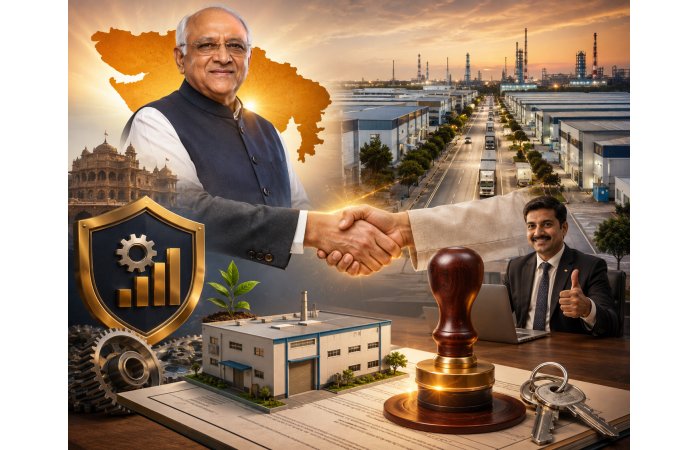 MSME ઉદ્યોગકારોને ગુજરાત સરકારની મોટી ભેટ: GIDC મિલકત ટ્રાન્સફર પર સ્ટેમ્પ ડ્યુટીમાં 80% રાહત.