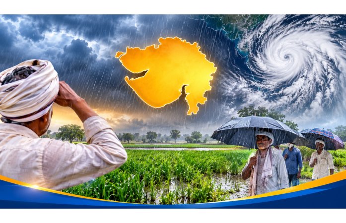 વેસ્ટર્ન ડિસ્ટર્બન્સના કારણે ગુજરાતના હવામાનમાં પલટાની શક્યતા.