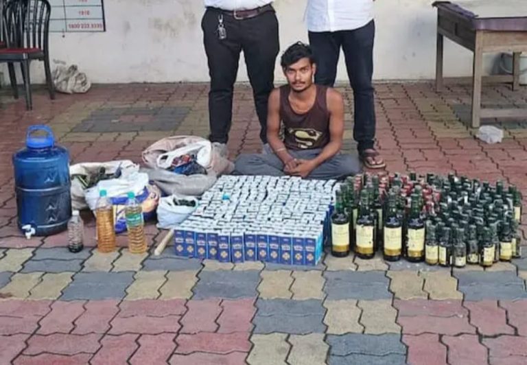 ક્રાઇમ: સુરત માંથી નકલી ઈંગ્લીશ દારૂ બનાવવાનું કૌભાંડ ઝડપાયું, પોલીસથી બચવા ખાડો ખોદી છુપાવ્યો જથ્થો