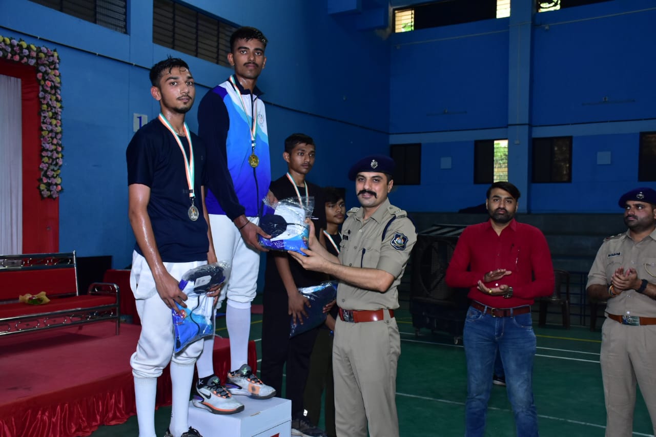 જામનગર ખાતે યોજાયેલ ફેન્સીંગની રાજ્યકક્ષાની સ્પર્ધાનું ભવ્ય સમાપન