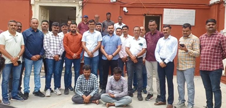 સોલાર પ્લાન્ટમાં વાયરોની ચોરી કરતાં આંતરજિલ્લીય ગેંગના બે આરોપી ઝડપાયા: જામનગર એલ.સી.બી.એ ૧૨ કેસનો ભેદ ઉકેલ્યો