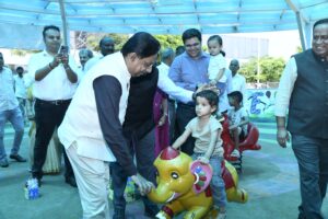 સિવિલ હોસ્પિટલમાં આરોગ્ય મંત્રીના હસ્તે આરોગ્યલક્ષી સેવાનો નવો અધ્યાય: CT સ્કેન મશીનથી લઈ 'ચાલો રમીએ' બાળગાર્ડન સુધી અનેક પ્રકલ્પોનું લોકાર્પણ