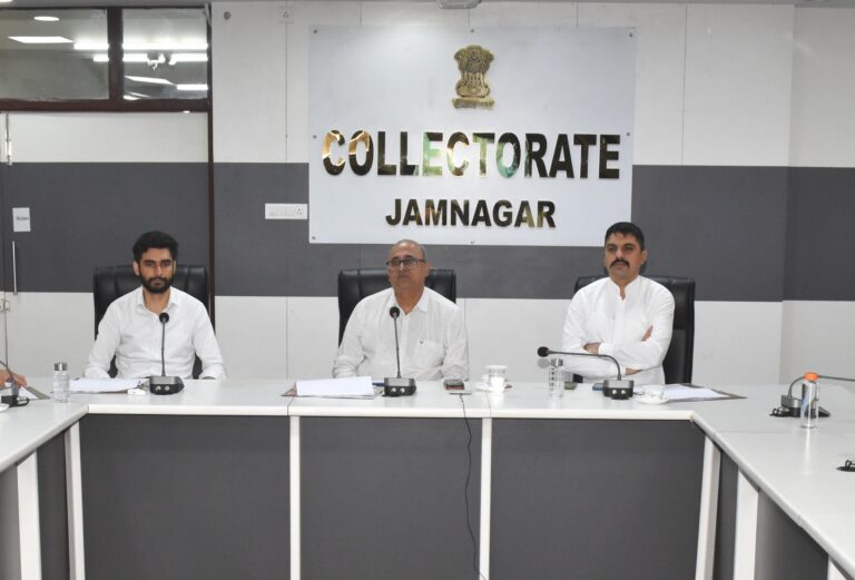 જામનગર જિલ્લામાં લોકફાળિયા સરકારી વ્યવસ્થાપનનું જીવતું ઉદાહરણ — કલેકટરશ્રી કેતન ઠક્કરની અધ્યક્ષતામાં યોજાયો સ્વાગત ફરિયાદ નિવારણ કાર્યક્રમ