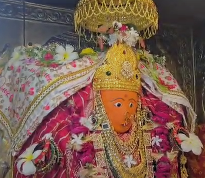 વિસાવદર ગીર: શ્રી માતાજી કનકેશ્વરી મંદિરમાં નવરાત્રી ઉત્સવની ધાર્મિક પરંપરા જાળવતી ઘટસ્થાપના