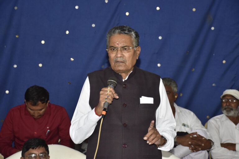 અલિયાબાડા-વિંજરખી રોડ પર ₹૧૦ કરોડના વિકાસકાર્યોનું ખાતમુહૂર્ત : મંત્રી શ્રી રાઘવજીભાઈ પટેલે લોકહિત માટે મહત્વનું પગલું ભર્યું