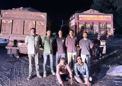 દેવભૂમિ દ્વારકા જિલ્લામાં ગેરકાયદેસર બોકસાઇટ વેપારનો ભાંડાફોડ — કલ્યાણપુરના મેવાસા ગામે એલ.સી.બી.ની ધડાકેદાર કાર્યવાહી, બેની ધરપકડ અને બે વાહનો કબજે