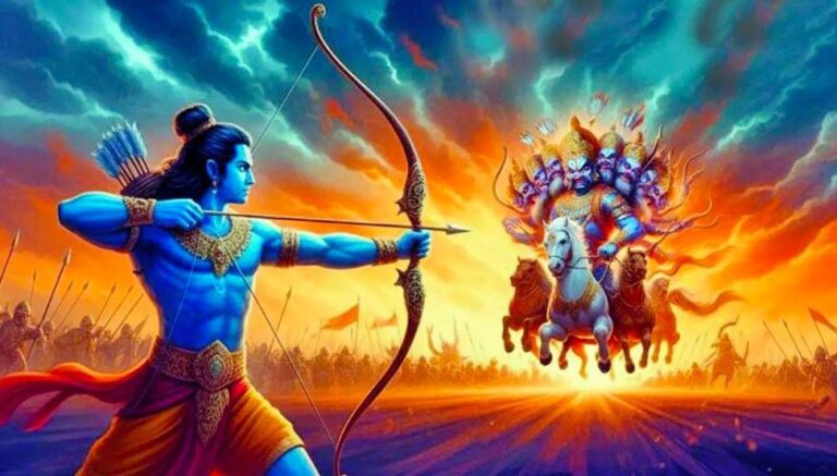 “રામને ફૉલો, રાવણને અનફૉલો” – દશેરાના સંદેશમાં શક્તિ, સિદ્ધિ અને નમ્રતાનો જીવનપાઠ