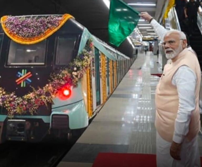 મુંબઈના વિકાસનો નવો અધ્યાય: કફ પરેડથી આરે ડેપો સુધીનો પ્રવાસ હવે માત્ર એક કલાકમાં – વડાપ્રધાન મોદીએ મેટ્રો ઍક્વા લાઇન-3નું ભવ્ય ઉદ્ઘાટન કર્યું