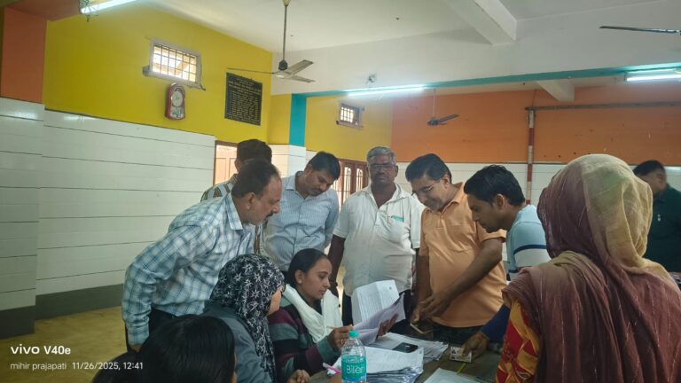 ધ્રોલ શહેરમાં એસ.આઈ.આર. પ્રક્રિયાને વેગ