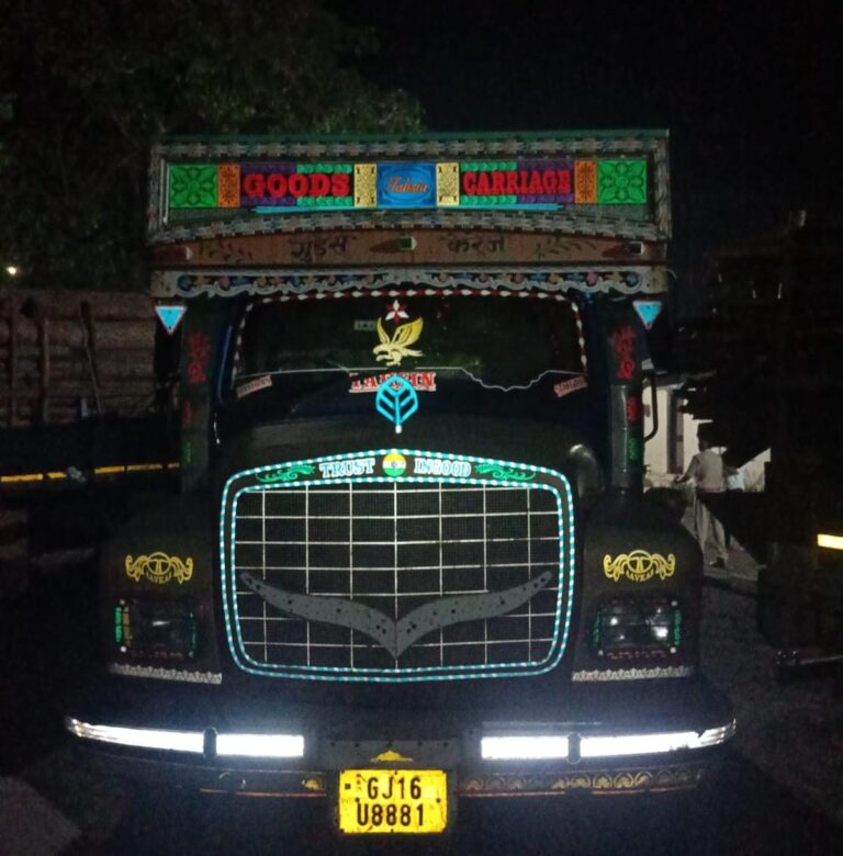 ડેમલી નજીક પાસ-પરમિટ વિના પંચરાઉ લાકડાની ગેરકાયદે હેરાફેરીનો પર્દાફાશ