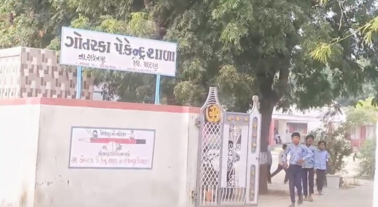રાધનપુરના ગોતરકા ગામે શિક્ષણવ્યવસ્થાને હચમચાવનાર ઘટના.