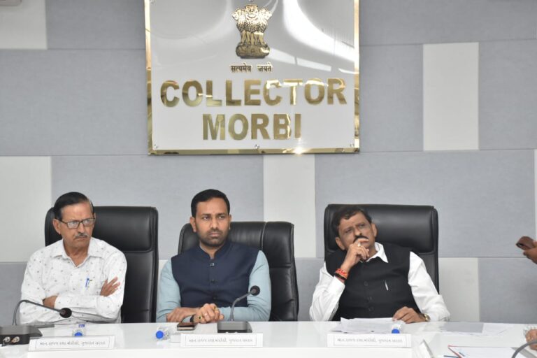 પીજીવીસીએલ–જેટકોના પ્રશ્નો મુદ્દે મોરબીમાં ઉચ્ચસ્તરીય બેઠક.