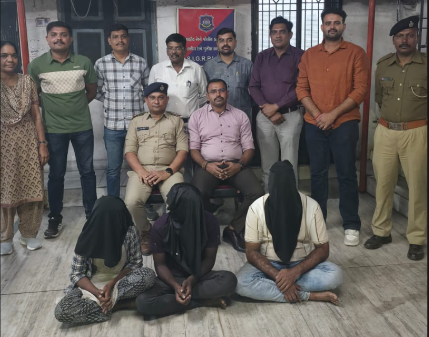 સુરત રેલ્વે સ્ટેશન પર બાળકો મારફતે સોનાના દાગીનાની ચોરી કરતી આંતરરાજ્ય “પારધી ગેંગ”નો ભેદ ઉકેલાયો.