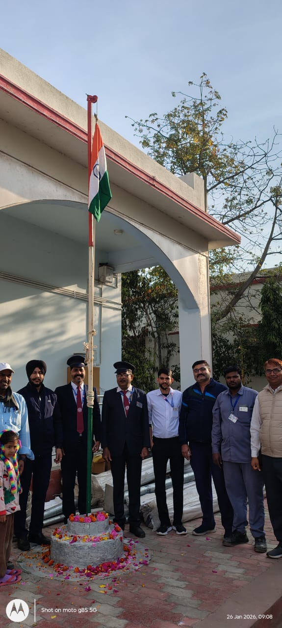 ૭૭માં પ્રજાસત્તાક દિવસે ભાણવડ રેલવે સ્ટેશન પર દેશભક્તિની ગુંજ: ધ્વજવંદન સાથે ઉજવાયો ગૌરવપૂર્ણ પ્રસંગ”