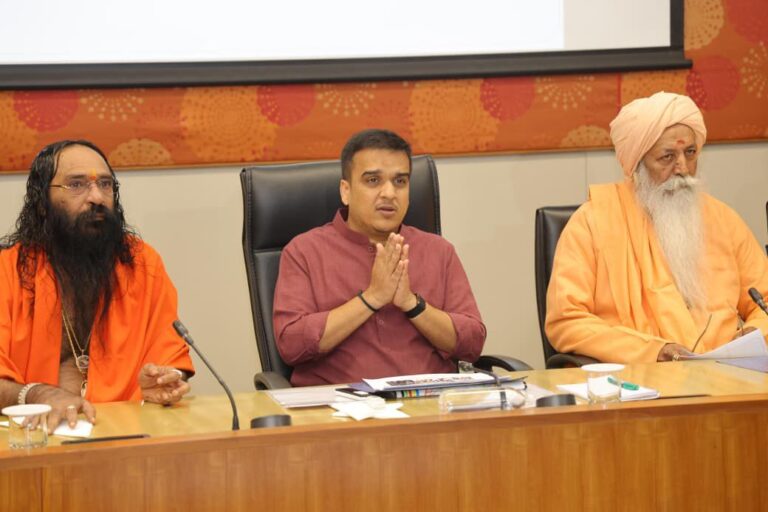 ભવનાથ મહાશિવરાત્રી મેળો ૨૦૨૬ : અત્યાર સુધીનો સૌથી ભવ્ય અને યાદગાર બનવાની તૈયારી – નાયબ મુખ્યમંત્રી શ્રી હર્ષ સંઘવીની અધ્યક્ષતામાં મહત્વની બેઠક