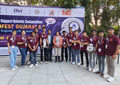 જામનગરથી ગાંધીનગર સુધી ટેકનોલોજીની ગુંજ: સરકારી પોલીટેકનિકના વિદ્યાર્થીઓ ROBOTEST 5.0માં ગ્રાન્ડ ફિનાલે સુધી પહોંચીને રચ્યો ઇતિહાસ