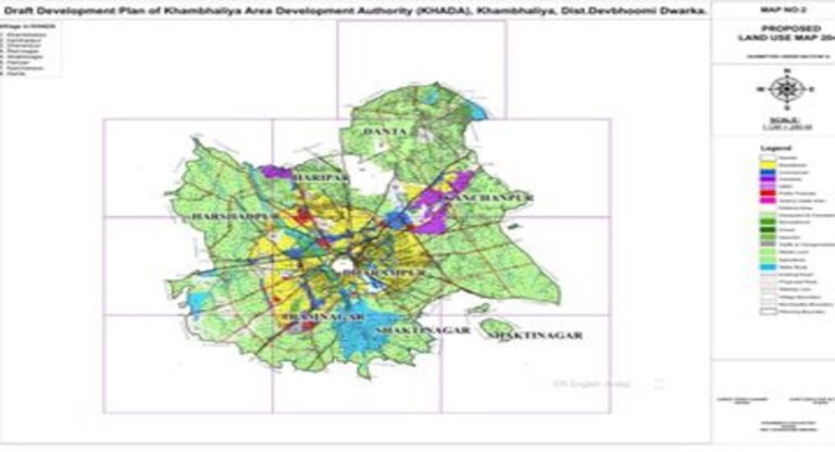 “ખંભાળિયા વિકાસની નવી દિશા : ડેવલોપમેન્ટ પ્લાન–2047 દ્વારા શહેર અને આસપાસના 8 ગામો માટે સુવ્યવસ્થિત ભવિષ્યનો રોડમૅપ”