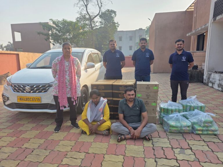 ગંગાધરા ગામની સીમમાંથી વિદેશી દારૂનો જથ્થો લઈ જવાનો કીમિયો નિષ્ફળ