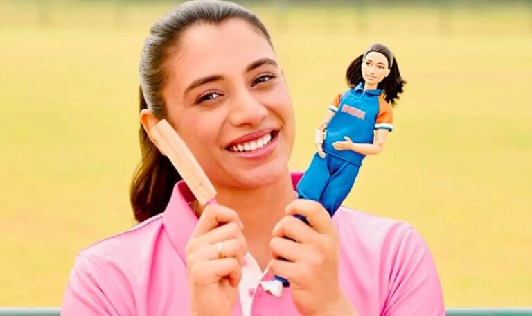 સ્મૃતિ માન્ધના બની બાર્બી ડૉલ અવતાર ધરાવતી પહેલી ક્રિકેટર : ભારતીય મહિલા ક્રિકેટ માટે ગૌરવની ક્ષણ.