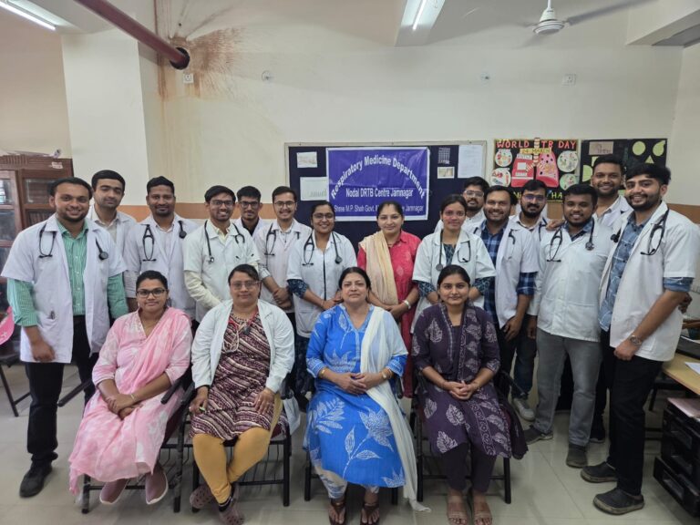 ‘ટીબી હારશે, દેશ જીતશે’ — જામનગરની એમ.પી. શાહ મેડિકલ કોલેજનું રેસ્પિરેટરી મેડિસિન વિભાગ બન્યું સૌરાષ્ટ્ર માટે આશાનું કેન્દ્ર.