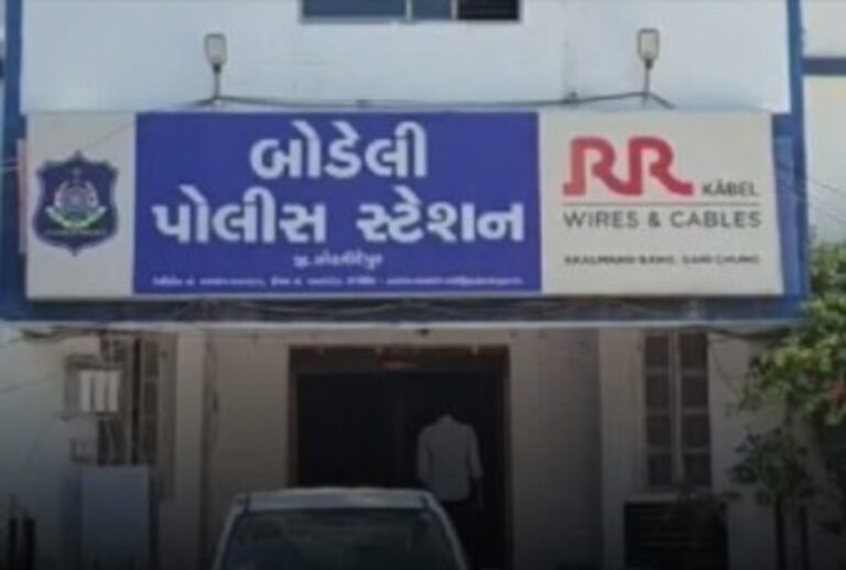 શાકભાજીના જથ્થાની આડમાં વિદેશી દારૂની હેરાફેરીનો પર્દાફાશ: બોડેલી પોલીસની મોટી કાર્યવાહી, રૂ. ૪૨.૮૩ લાખનો મુદ્દામાલ જપ્ત.