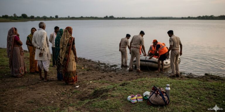“દાત્રાણા ગામે કરુણ ઘટના: તળાવમાં ડૂબી જતા બે માસુમ ભાઈ-બહેનના મોત, ગામમાં શોકની લાગણી”