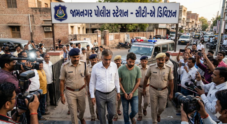 જામનગરમાં ₹60 લાખના વિશ્વાસઘાત કેસે મચાવી ચકચાર – કાયદા સલાહકાર સહિત બે આરોપીઓની ધરપકડ, BNS હેઠળ ગંભીર ગુનો નોંધાયો.