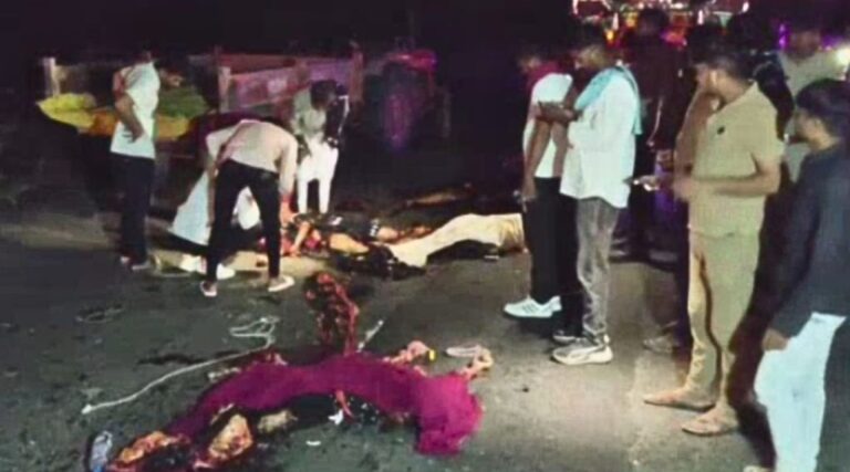 લખતર હાઈવે પર ગોઝારો અકસ્માત: પદયાત્રીઓ પર ટ્રક ચડતાં 7 નિર્દોષોના મોત, માલધારી સમાજમાં શોકની લાગણી