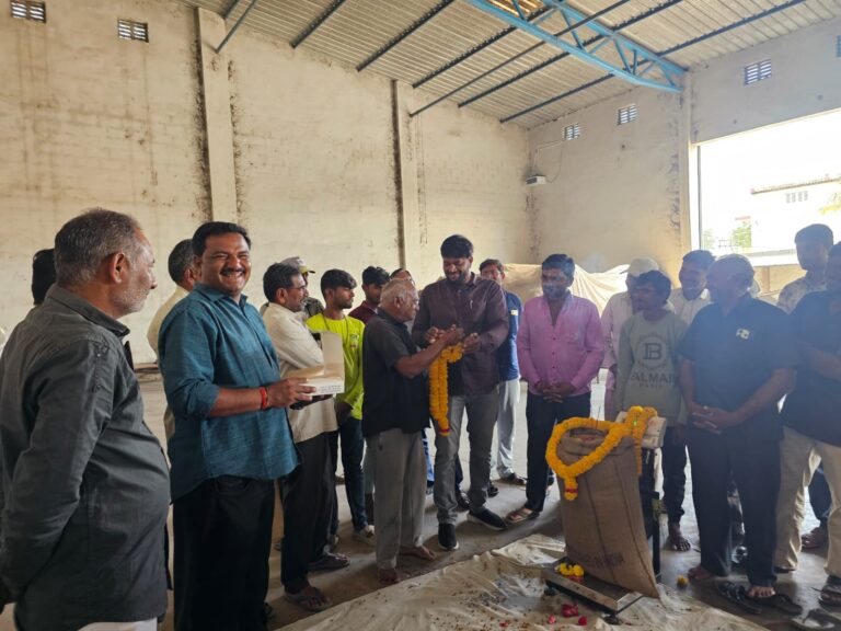 ખેડૂતો માટે રાહતનો શ્વાસ – ગોંડલમાં જામવાડી મંડળી દ્વારા ટેકાના ભાવે ચણાની ખરીદીનો ભવ્ય પ્રારંભ.