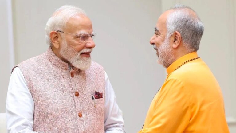 ચિનમય મિશનની 75મી વર્ષગાંઠઃ ‘ચિનમય અમૃત મહોત્સવ’ના ભવ્ય સમાપન માટે PM મોદીને આમંત્રણ, વૈશ્વિક આધ્યાત્મિક યાત્રાનો ઐતિહાસિક પડાવ.