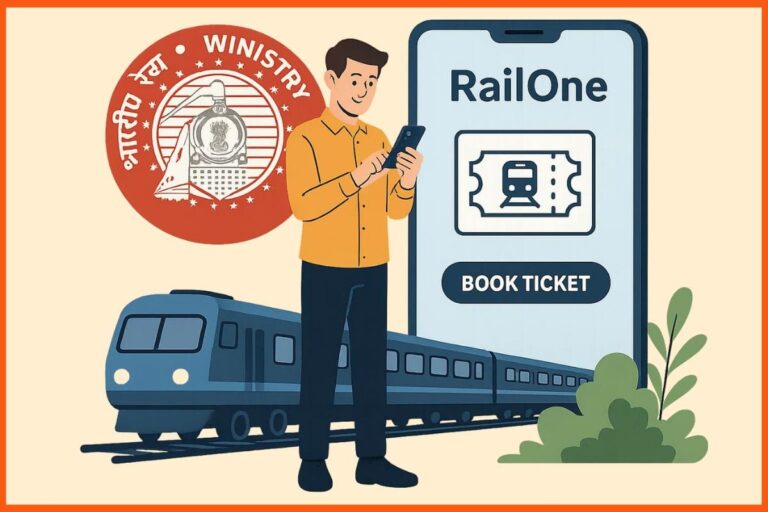 RailOne એપથી ટિકિટ બુકિંગ પર મળશે 3% ડિસ્કાઉન્ટ: ડિજિટલ મુસાફરી હવે વધુ સસ્તી અને સરળ