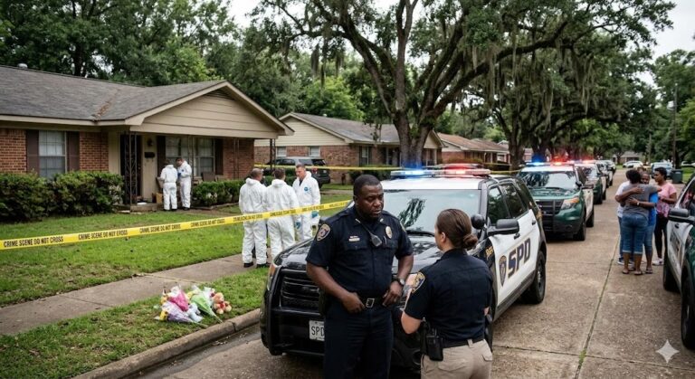 અમેરિકાના લ્યુઇસિયાનામાં રક્તરંજિત કાંડ: પિતાએ પોતાના જ ૭ બાળકો સહિત ૮ની હત્યા કરી, પત્ની ગંભીર હાલતમાં; આરોપી પોલીસ મુકાબલામાં મોતને ભેટ્યો.