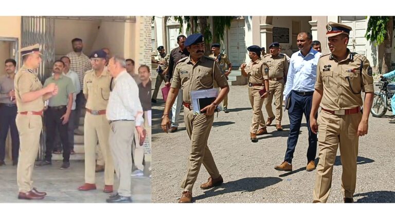 “જામનગરમાં ચૂંટણી પૂર્વે તંત્રની સતર્કતા: કલેક્ટર પી.બી. પંડ્યા, રેન્જ IG નિર્લિપ્ત રાય અને SP રવિ મોહન સૈની દ્વારા સુરક્ષા વ્યવસ્થાની વિસ્તૃત સમીક્ષા”