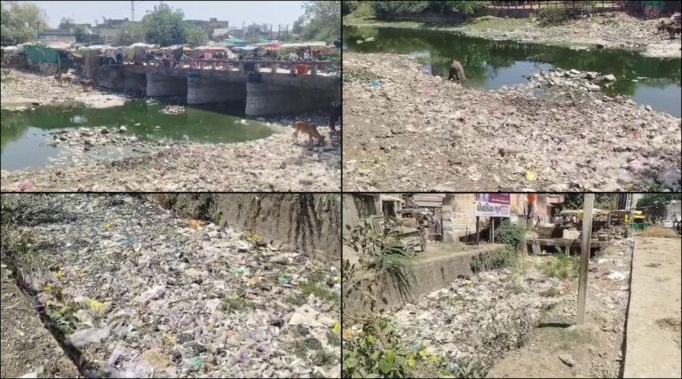 “વિકાસ વચ્ચે ગંદકીનું વલણ” : ભાણવડની ફલકું અને નકટી નદીઓમાં કચરાનું સામ્રાજ્ય, નાગરિકો ત્રાહિમામ.
