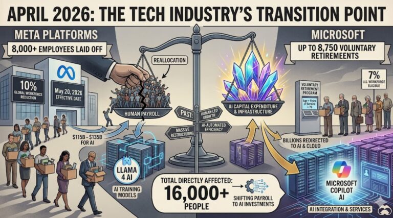 ટેક ઇન્ડસ્ટ્રીમાં ભૂકંપ: Meta અને Microsoftની હજારો છટણીઓ પાછળ AIનું ઉદય કે આર્થિક પુનર્ગઠન?